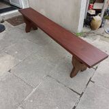 Exotic wood bench