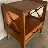 Bedside table wooden 50s