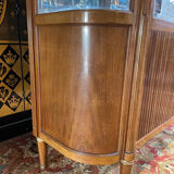 Louis XVI style mahogany display case