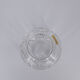 German Crystal Ball Vase from Nachtmann, 1960s