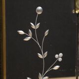 20th-century designer mirror coat rack