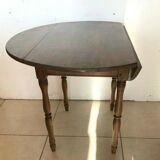 Small natural wood mastery table Two 19th century felling