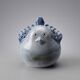 Decorative porcelain bird Virebent – Vintage French ceramics