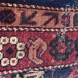 Tapis ancien caucasien chirwan 19eme fait main 76x120 cm