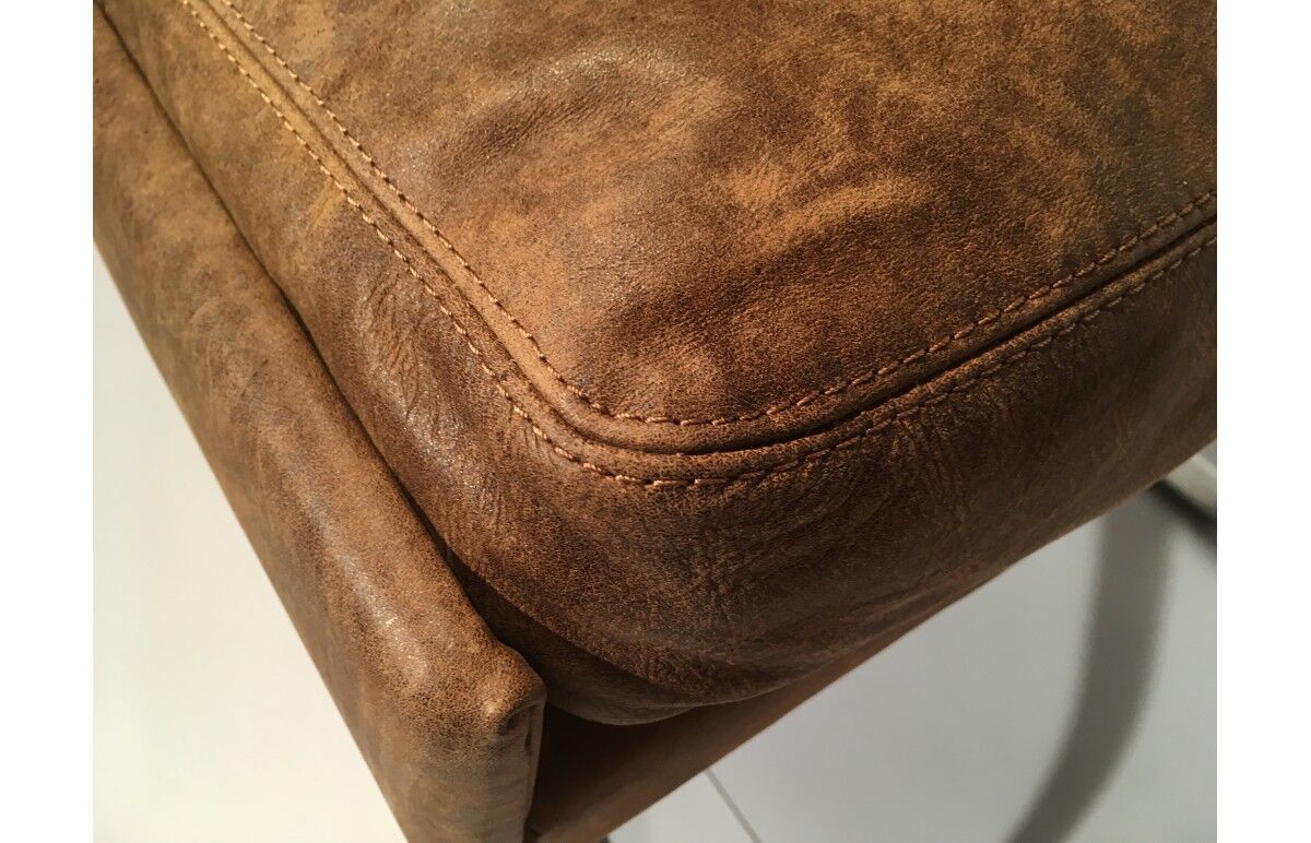 Armchair "Swing" and Ottoman by Reinhold Adolf and Hans-Jürgen Schrapfer for Horn, 1970 s