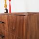 Walnut chest of drawers, Scandinavian design