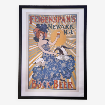 Advertising poster