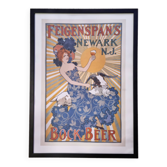 Advertising poster