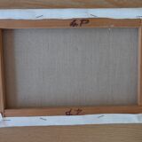 Unsigned landscape canvas