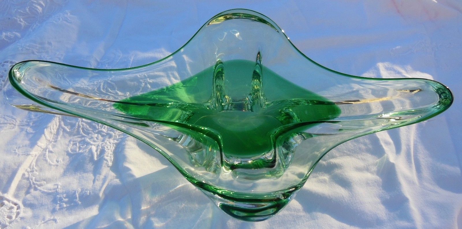 CRYSTAL FRUIT CUP - FLAVIO POLISHED - SOMMERSO GLASS