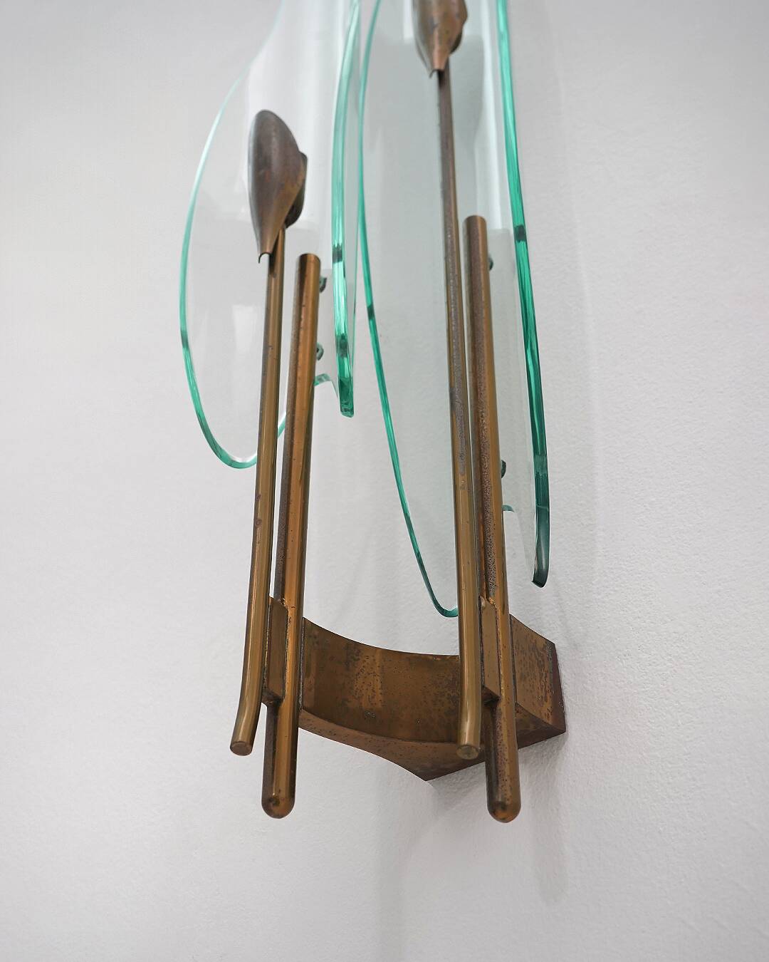 Wall lamp mod. 1461 by Max Ingrand, Fontana Arte, 1960s
