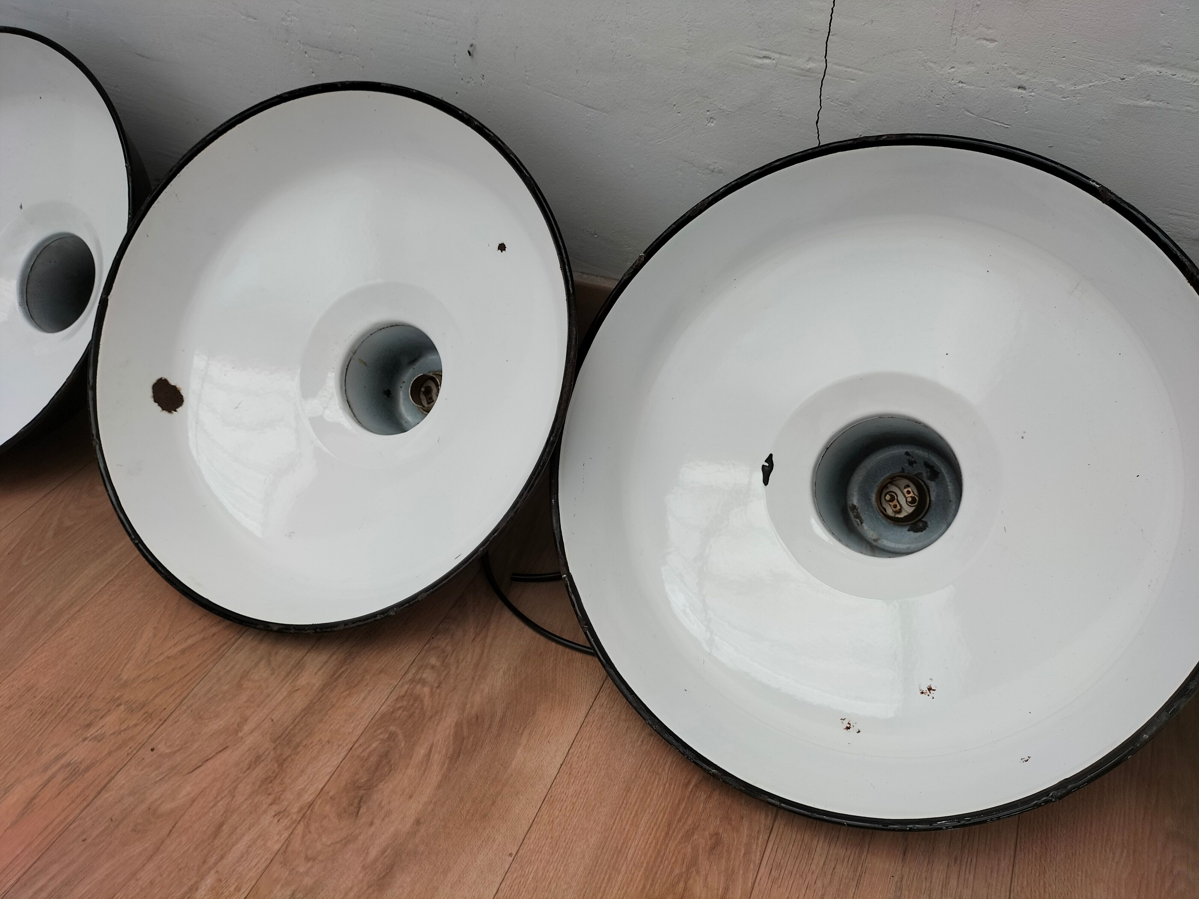 Set of 5 hanging lamps