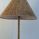 Lampadaire corde tripode vintage