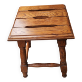 Tabouret d'atelier en bois massif 