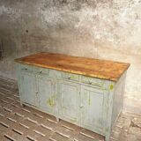 Old kitchen island workbench or sidetable