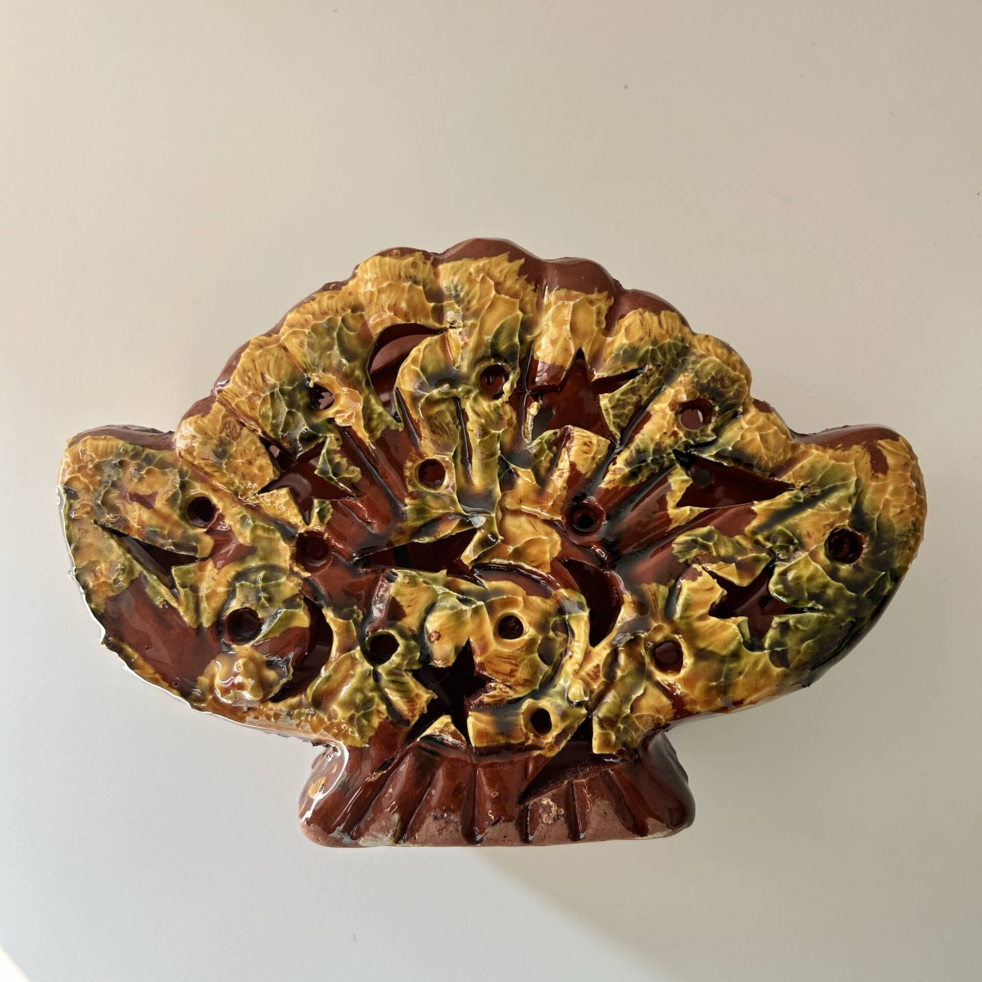 Vase coquillage ajouré