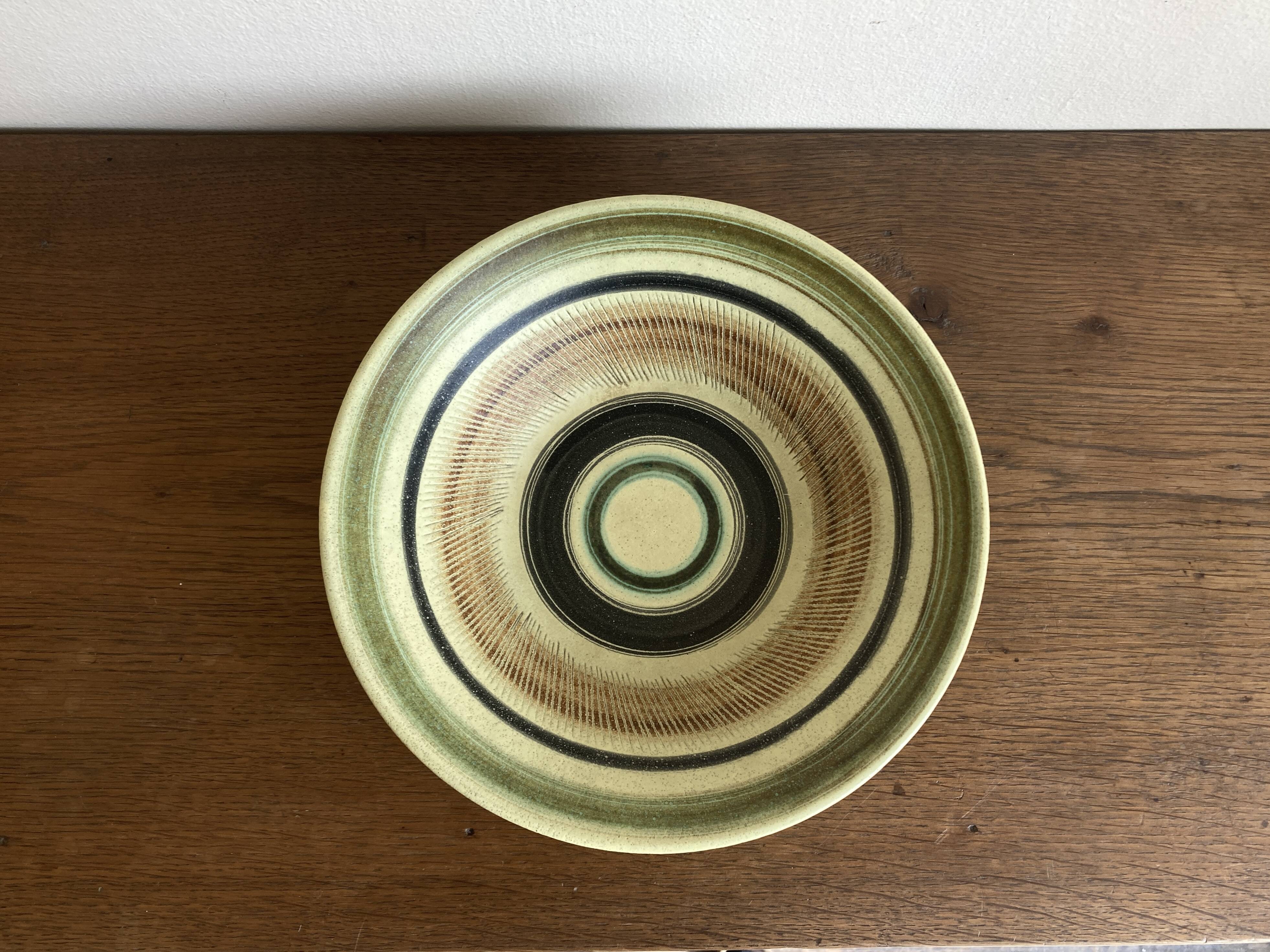 Ceramics by Dominique Guillot Vallauris mid-century coffee table centerpiece