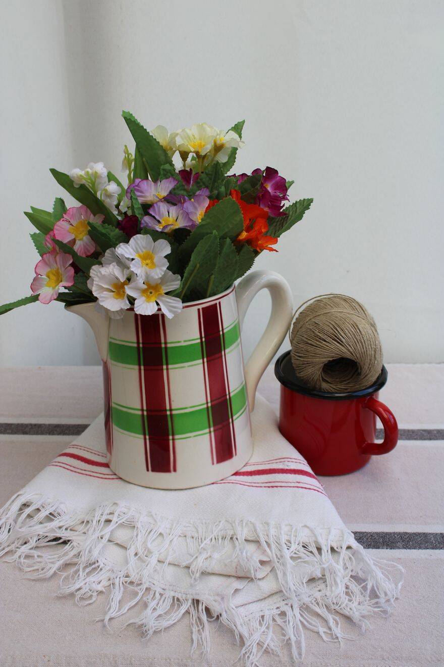 Old ceramic pitcher