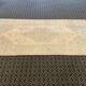 Handmade Pastel Beige Turquoise Area Rug 122x242cm