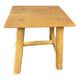 Square wooden stool