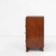 Art Deco cabinet in wood with marble top, France ca. 1930