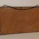 Vintage black metal mirror 34X28cm