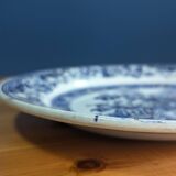 Creil Montereau plate 19th century Gold Medals Asian pagoda decor potiche 24cm
