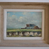 Landscape of Normandy signed P.H. Renier