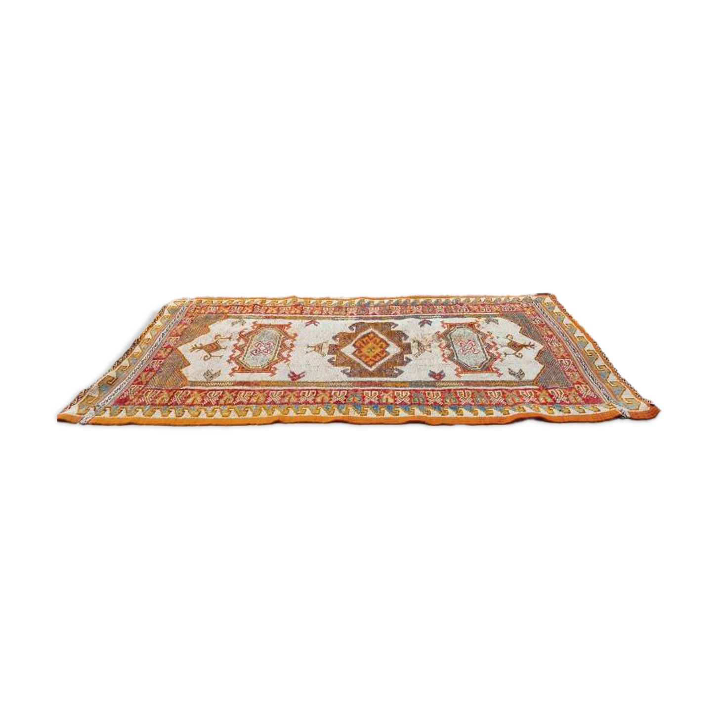 Moroccan wool rug