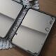 Vintage barber triptych mirror