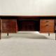 Bureau de direction en palissandre par Arne Vodder, modèle 207 – Style scandinave moderne