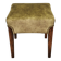 Art Deco Beech Wood Stool, Czechoslovakia, 1930s