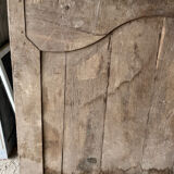 Old Door top trumeau carved wood pediment woodwork