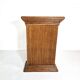 Gabriella Crespi style pencil reed planter stand, 1970s