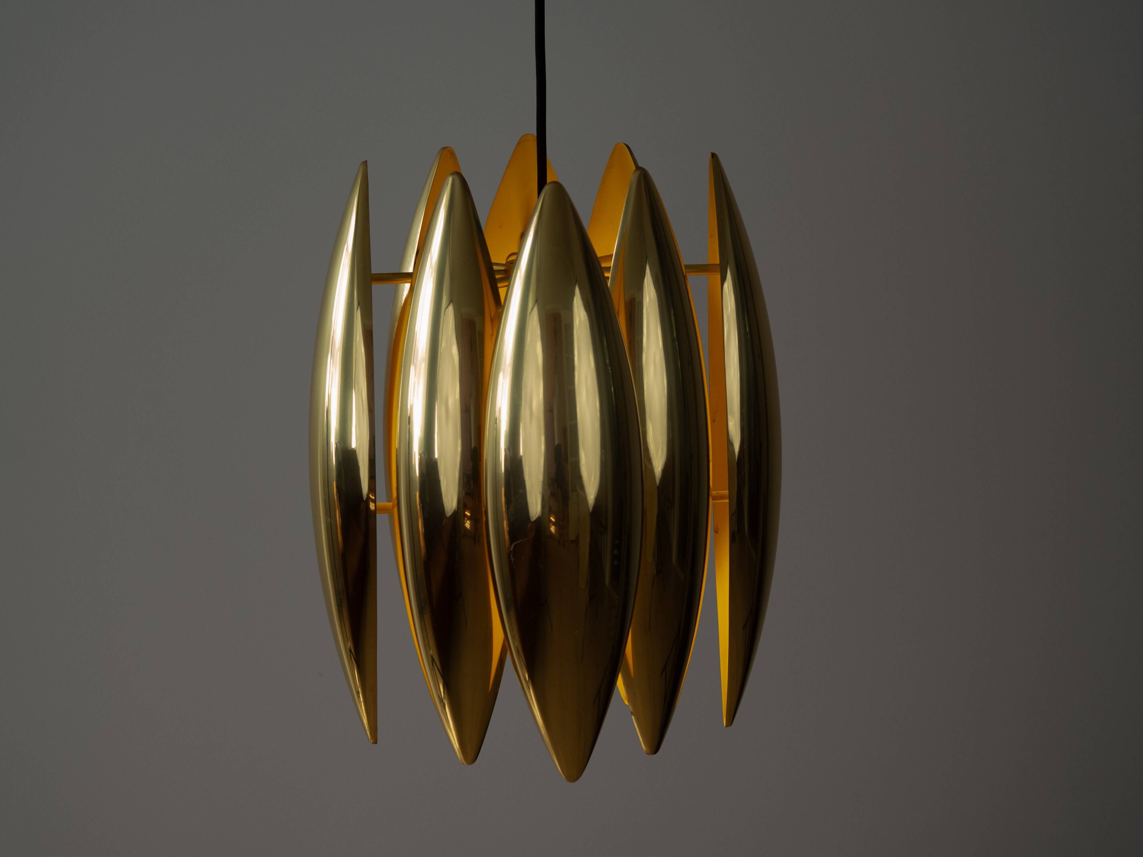 Suspension vintage danoise Kastor par Jo Hammerborg, Fog og Morup, 1963