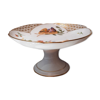 Coupe pied douche en porcelaine ancien