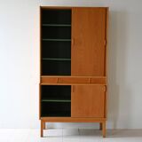 Scandinavian teak cabinet by Bodafors with sliding doors