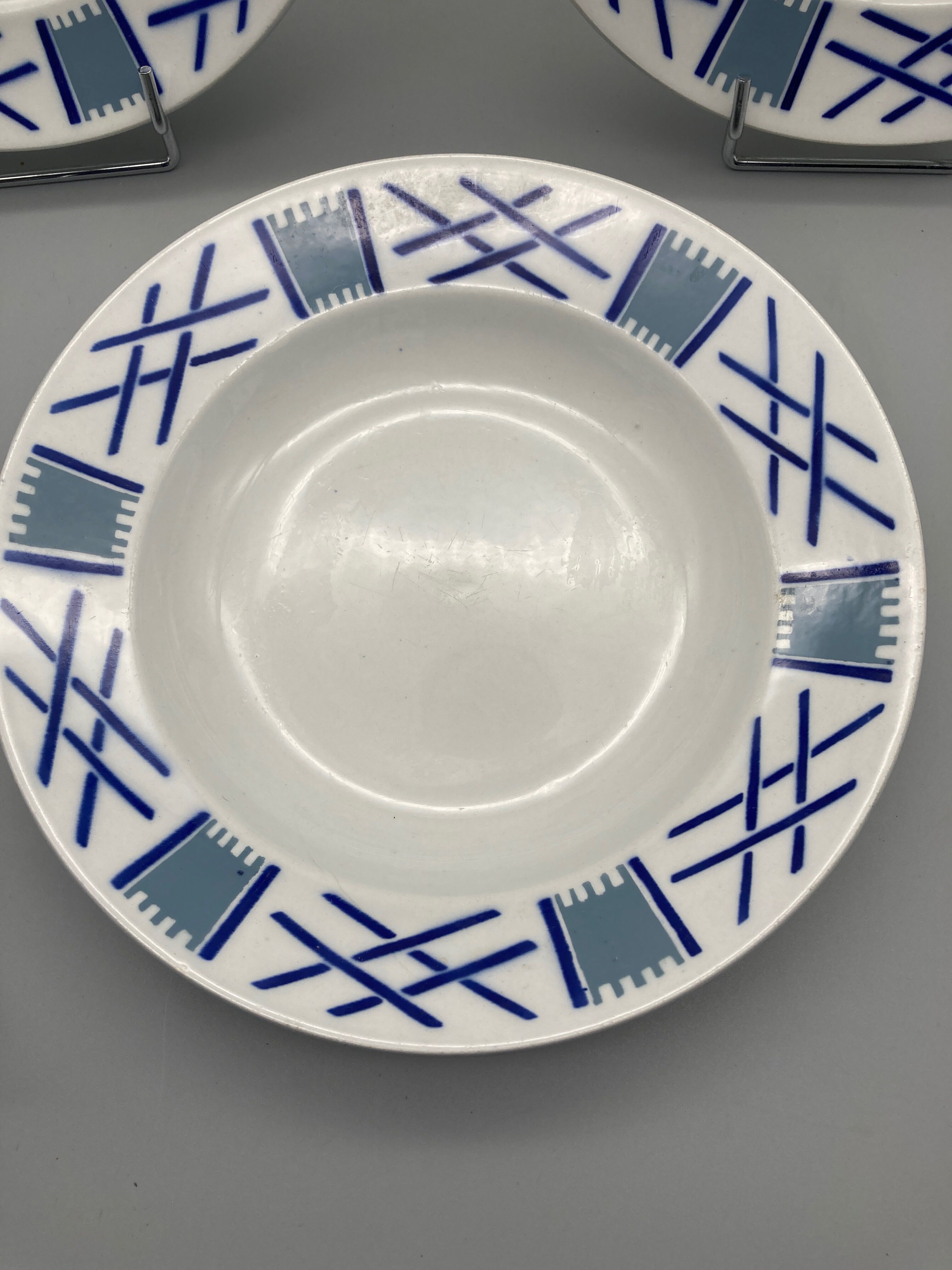 4 Hollow plates Lunéville KG Model "Servange"