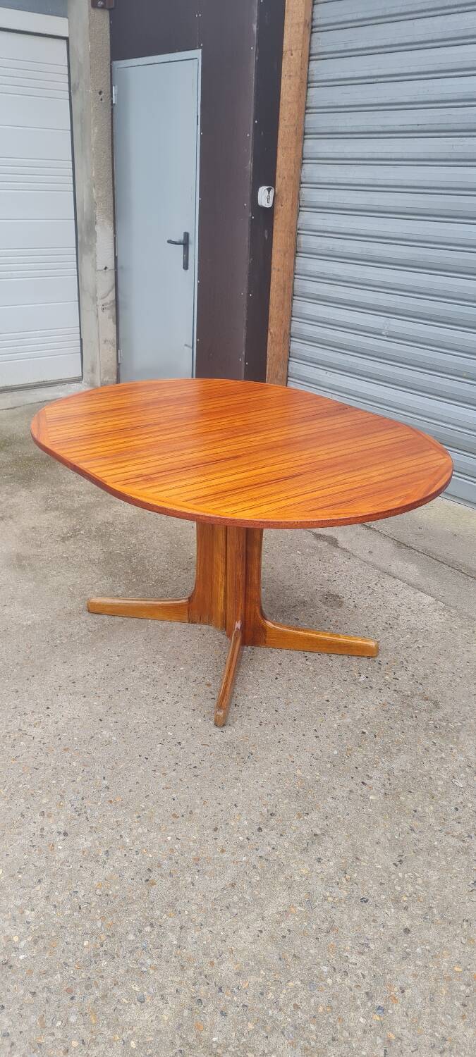 Scandinavian teak table Baumann 1960