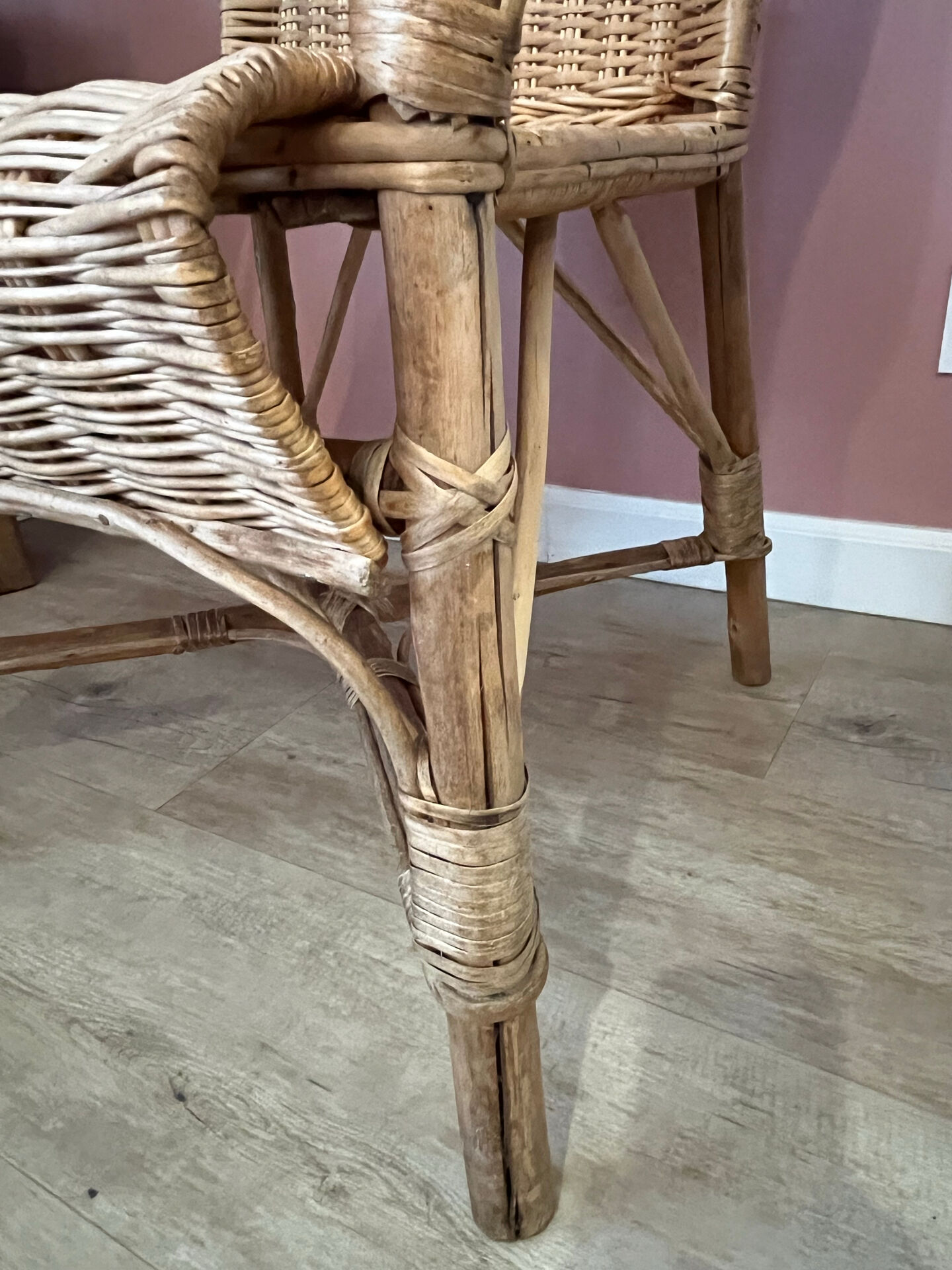Fauteuil en rotin 