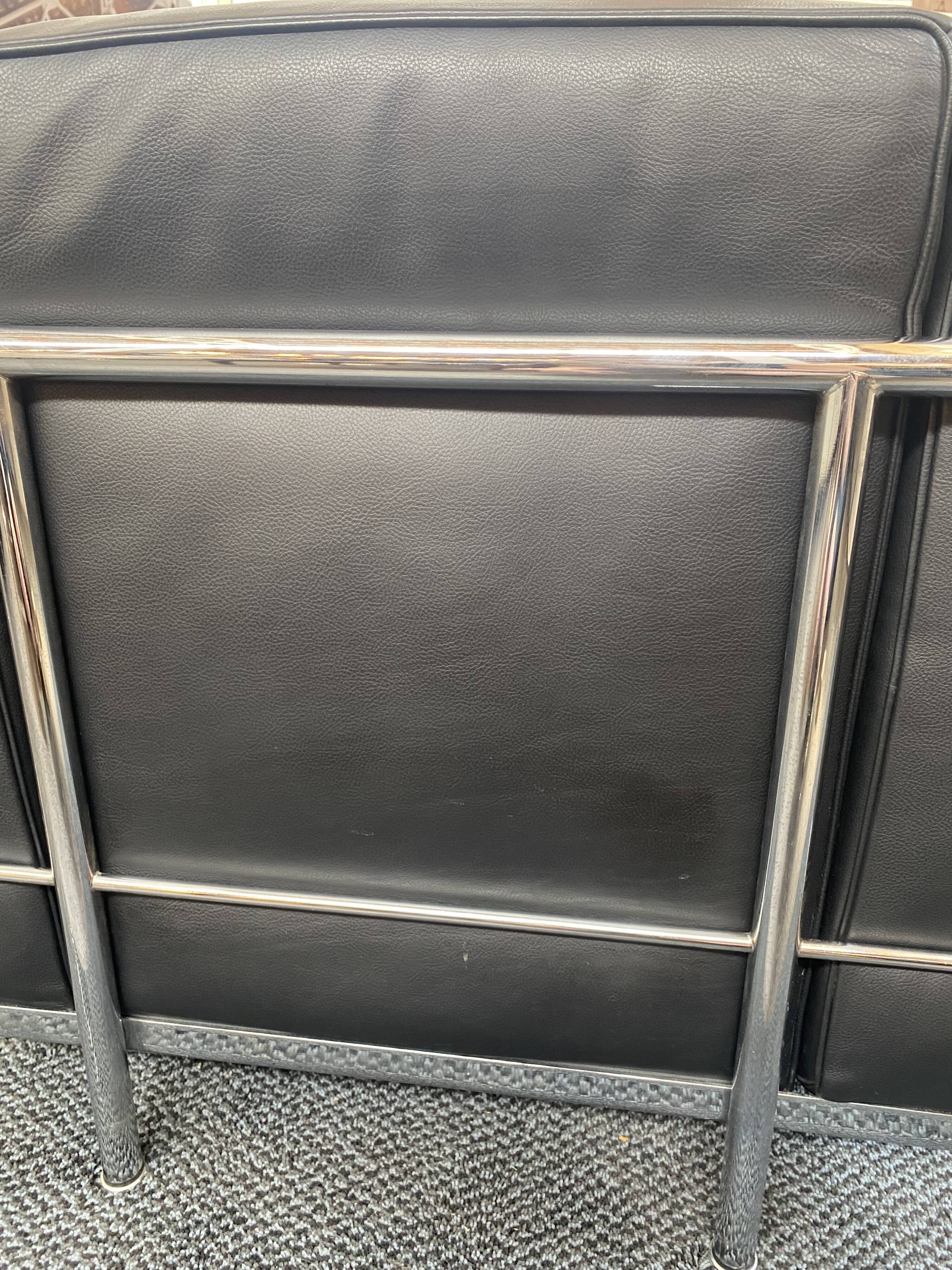 LC2 armchair by Le Corbusier, Pierre Jeanneret and Charlotte Perriand for Cassina