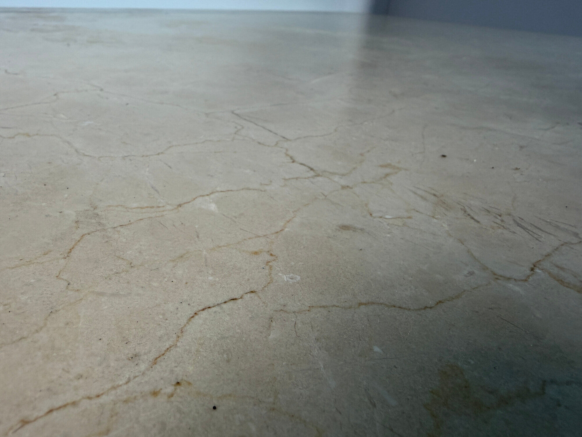 Vintage Italian marble dining table, 1970s