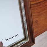 Miroir sérigraphie vintage