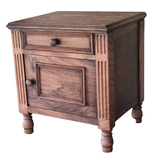 Antique bedside table