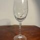 6 crystal wine and water stemmed glasses Fleury model