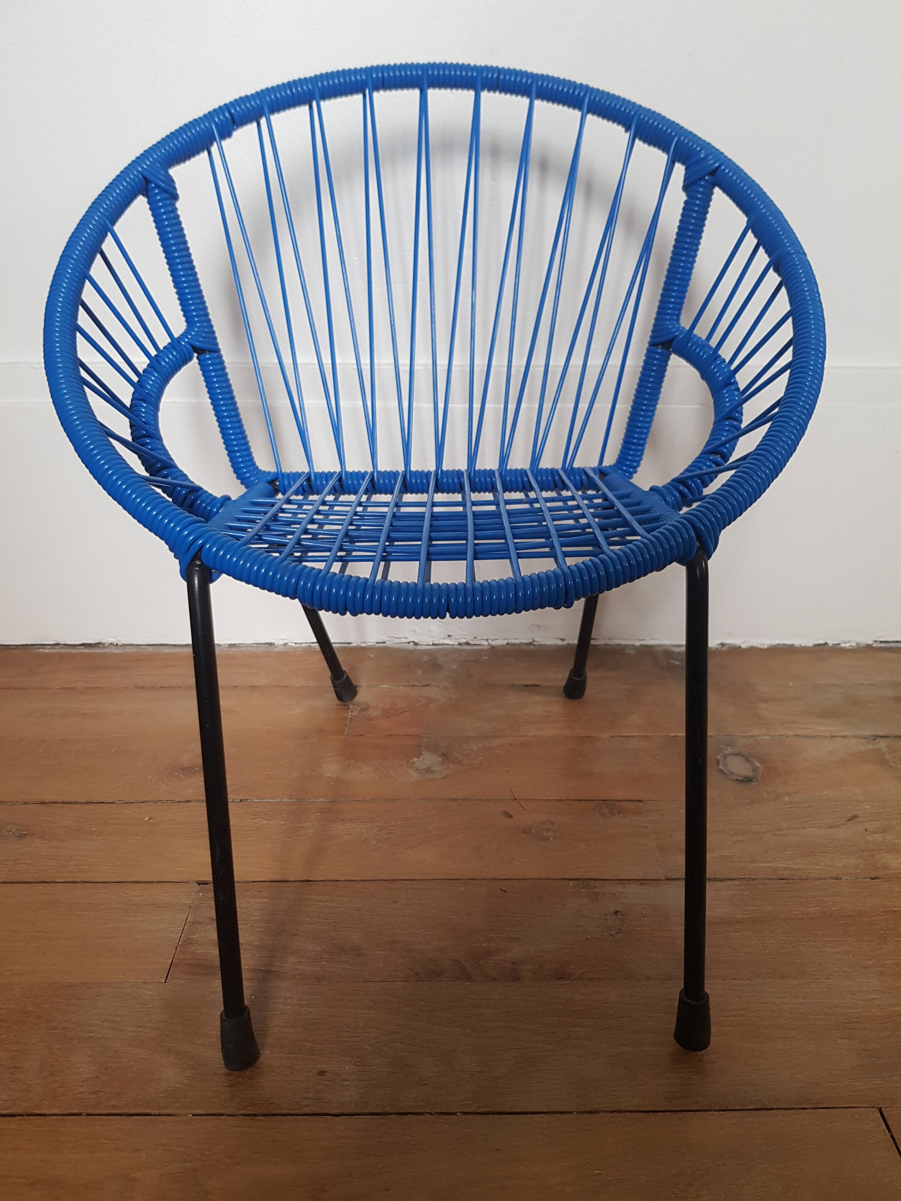 Children's chair scoubidou