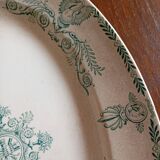 Oval ironstone dish "Compiègne" K&G Lunéville