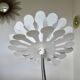 "flower" lamp space age, rockabilly, vintage, 80s-90s