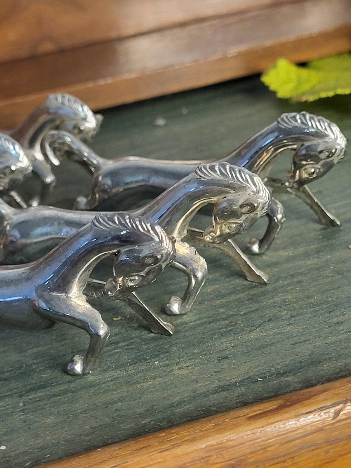Porte couteaux cheval