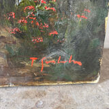 Signed Italian landscape